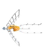 Antena Ellipse con amplificador UHF Televés