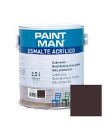 Esmalte acrílico satinado paintman rojo tabaco 2,5 l