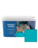 Pintura interior paintman lifestyle mediterranean azul turquesa 4l