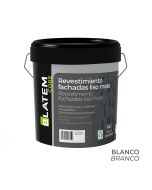 Revestimiento fachadas liso blanco mate 14L Blatem Core