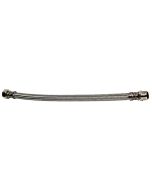 Latiguillo acero inox m 1/2" - h 1/2" 30 cm