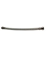 Latiguillo acero inox m 1/2" - h 3/8" 40 cm