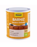 Barniz interior al agua satinado incoloro promade 4 l