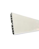 Zócalo PVC blanco 400x15cm