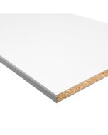 Encimera laminada efecto blanco cristal 360 cm