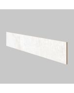 Rodapié Zicatela blanco 8x60cm 4 unidades