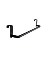 Toallero lateral color negro para mueble de baño