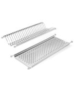 Kit escurreplatos-vasos inox 90 cm