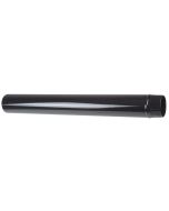 Tubo esmaltado negro 1 metro ø 120