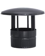 Sombrerete esmaltado negro ø 150