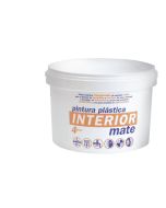 Pintura plastica blanca mate 4l