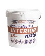 Pintura plastica blanca mate 15l