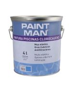 Pintura piscina clorocaucho azul Paintman 4 L