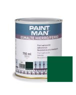 Esmalte hierro liso verde brillante paintman 750 ml