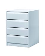 Cajonera blanca 71,6x60x45 cm