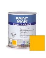 Esmalte acrílico paintman brillante amarillo medio 750 ml