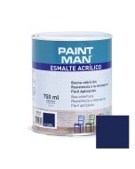 Esmalte acrílico satinado azul marino 750 ml