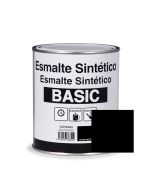 Esmalte sintético negro satinado basic 750 ml
