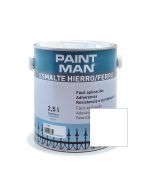 Esmalte hierro liso blanco brillante paintman 2,5 l