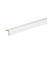 Cantonera blanca 3,5x3,5x244 cm