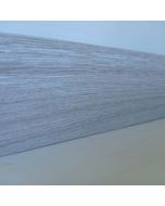 Rodapié madera gris claro 225x7x0,9cm