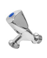Grifo lavadora 1/2-3/4 con válvula metálica