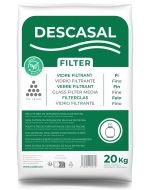 Saco de vidrio filtrante Descasal 20kg