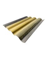 Placa de cobertura fibrocemento bajo teja amarillo y gris euronit 124 x 96,4 cm