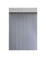 Cortina para puerta transparente 90x210 cm hawai