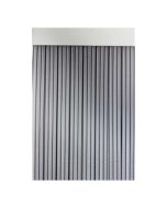 Cortina para puerta negro 90x210 cm hawai