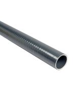 Tubo Desagüe Extensible PVC 50 Mm X 1 M - Flexible Para Ducha O Bañera - Color Gris