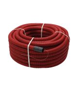 Tubo Decaplast Ø40mm rojo rollo 50m