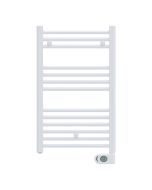 Radiador toallero eléctrico de fluido blanco programable 400W Inerzia