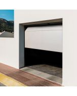 Puerta garaje seccional motorizada blanca 200x240 cm