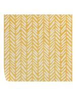 Papel pintado geométrico amarillo