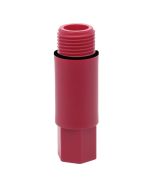 Tapón rosca largo 1/2"  rojo