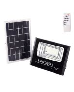 Proyector LED solar 45w 6500k panel: bateria 6v/6w: control remoto 3,2v/30