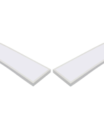 2x panel LED de superficie 120x30 cm, 60w 5000 lm, blanco neutro 4200k