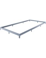 Base de acero galvanizado para el invernadero de jardín <<basilic>> - 7,03