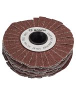 Cilindro abrasivo Bosch - (accesorio para texoro, grano 80, ancho 15mm, bla