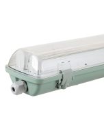 Equipo estanco ip65 2 x tubo LED 120cm t8 abs/pc  [ho-cx-yh4236t]