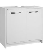 Mueble bajo lavabo con gran capacidad de carga de 20 kg, blanco