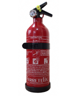 FERRETELIX® Extintor 1 kg abc incluye soporte de montaje Fabricado en 2026