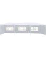 Carpa de recepción carolina en poliétileno - 3 x 9 m