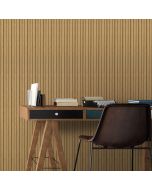 Revestimiento de pared palilleria MDF decorativo roble 267x11,8cm