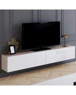 Mueble tv suspendido elio 2 puertas - 180 cm