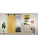 Tirador para puertas correderas colgadas de madera