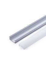 Perfíl aluminio para tira LED - difusor opal su-a1707 x 2m