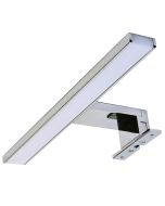 Kibath aplique LED gue 12w de 45 cm acabado cromo brillo 6000 k de aluminio
