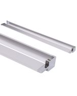 Rea toallero evo chrome, aluminio, 120x12,5x120 cm